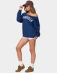 EDIKTED Nashville Oversized Wide Neck Sweatshirt image number 4