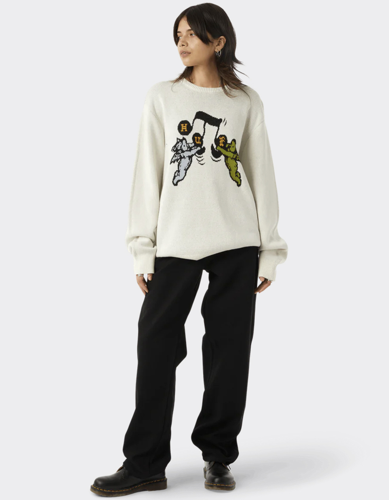 HUF Song Intarsia Mens Sweater image number 4