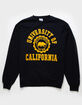 CHAMPION University Of California Mens Crewneck Fleece Sweatshirt image number 1