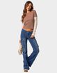 EDIKTED Mood Layered Long Sleeve Tee image number 5