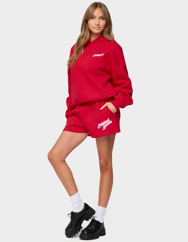 EDIKTED So Sporty Sweat Shorts image number 3
