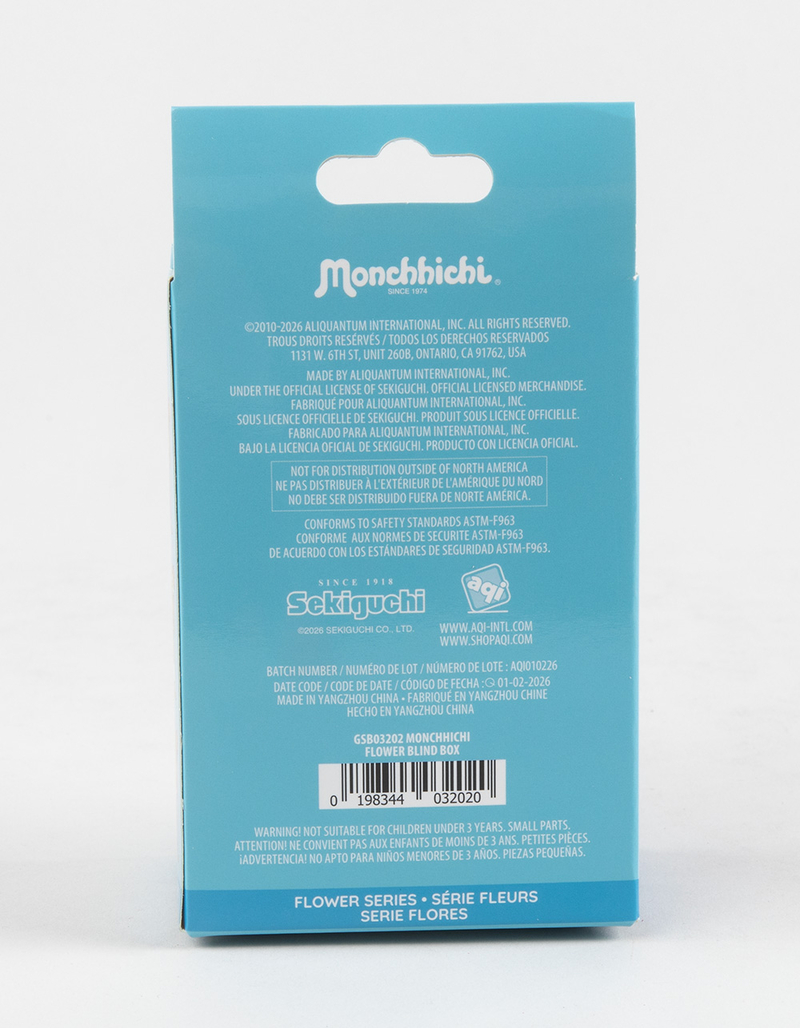MONCHHICHI Flower Plush Keychain Blind Box image number 4