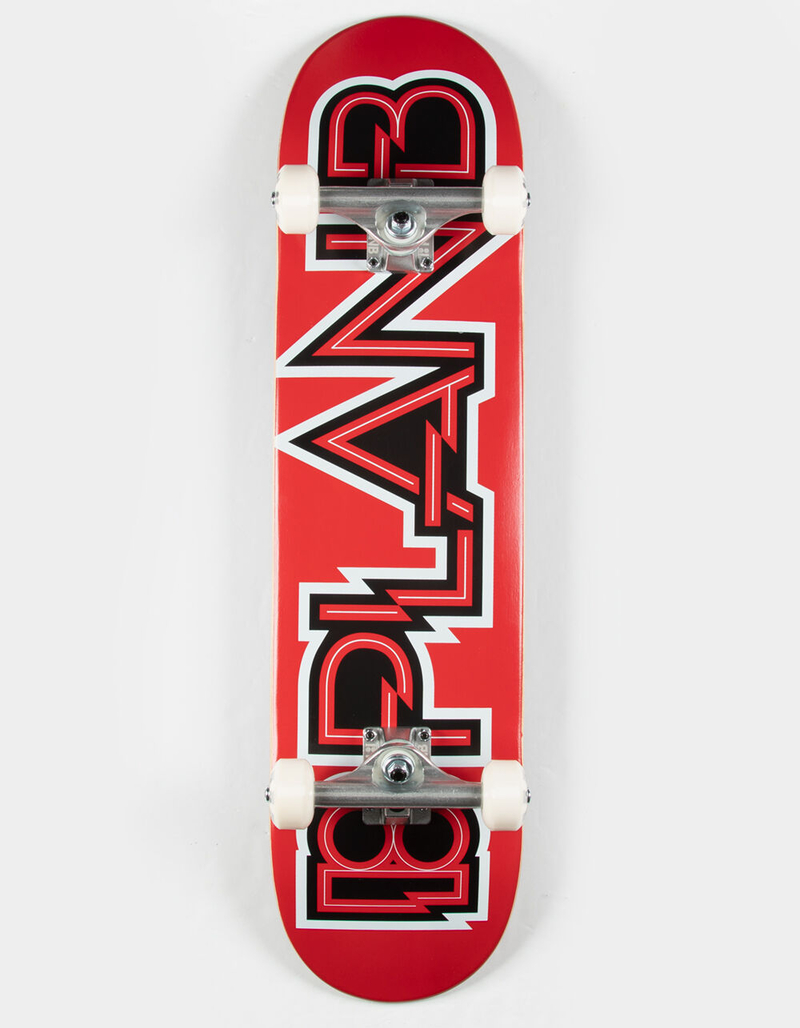 PLAN B Bolt 7.75" Complete Skateboard image number 0
