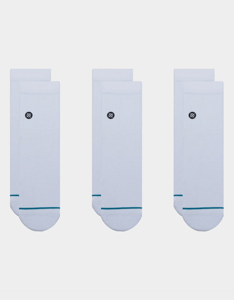 STANCE Icon 3 Pack Mens Quarter Socks image number 0