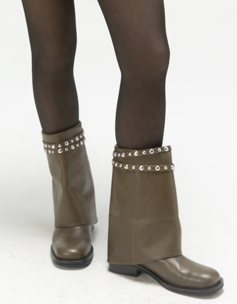 FULL TILT Fleece Lined Womens Tights image number 2