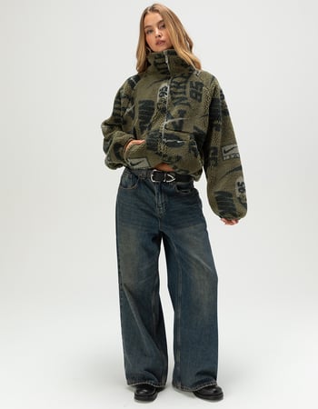 NIKE Sportswear Sherpa Womens Fleece Jacket Alternative Image