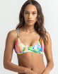 KULANI KINIS Fluro Flamingo Bralette Bikini Top image number 1