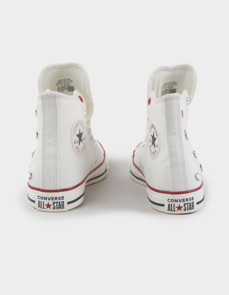 CONVERSE Chuck Taylor All Star Hearts Womens High Top Shoes image number 3