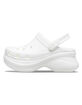 CROCS Classic Bae Womens White Clogs image number 4