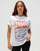 RSQ Womens Lisbon Boyfriend Tee image number 1