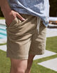 RSQ Mens 6&rsquo;&rsquo; Cord Pull On Shorts image number 8