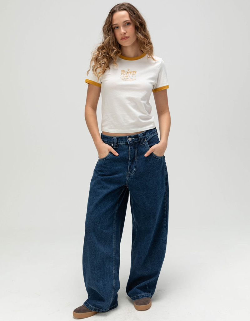 VANS De La Vans Womens Ringer Tee image number 1