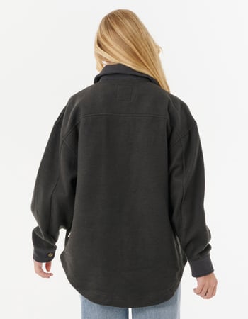 RIP CURL High Tide Fleece Womens Shacket Alternative Image