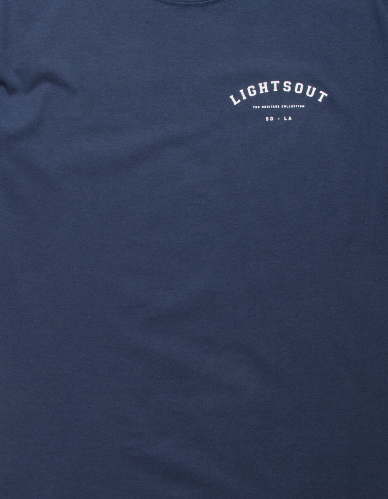 LIGHTS OUT The Heritage Collection Classic Mens T-Shirt image number 1