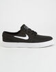 NIKE SB Zoom Stefan Janoski Canvas Black & White Shoes image number 1