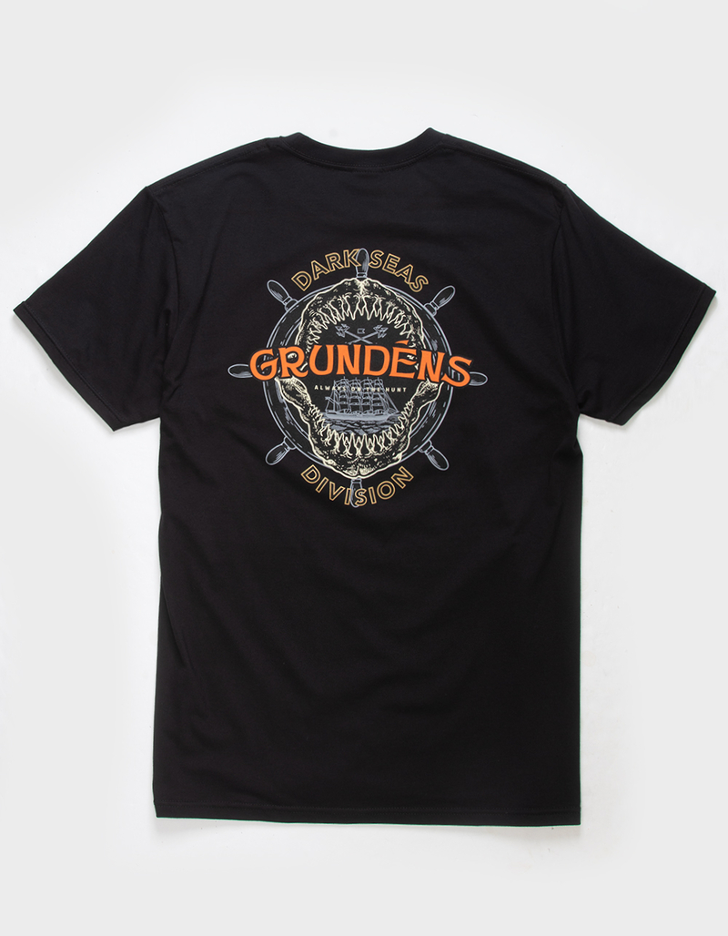 DARK SEAS x Grundens On The Hunt Mens Tee image number 0
