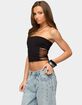 EDIKTED Kelcy Shredded Built In Bra Top image number 3