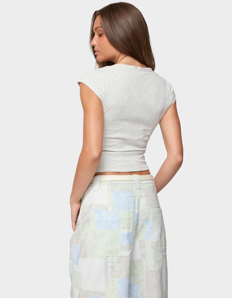 EDIKTED Alza Button Up Top image number 2