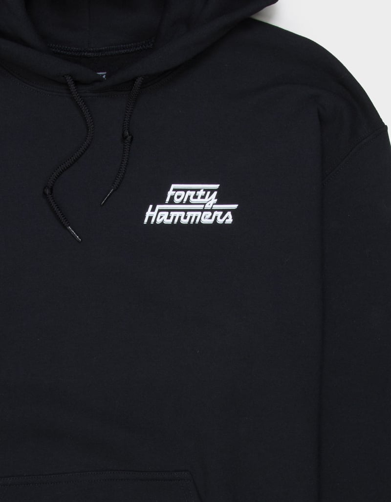 FORTY HAMMERS Born And Raised Mens Hoodie image number 3