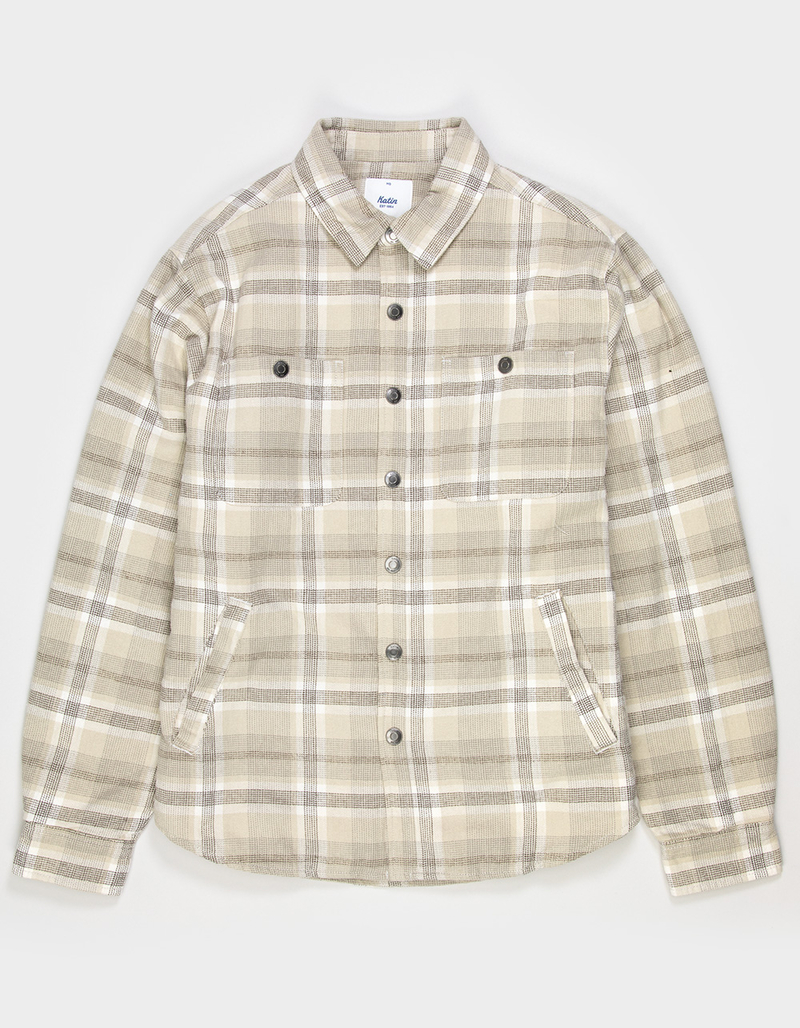 KATIN Harold Plaid Mens Jacket BEIGE Tillys