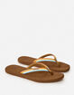 RIP CURL Freedom Open Toe Womens Flip Flops image number 1