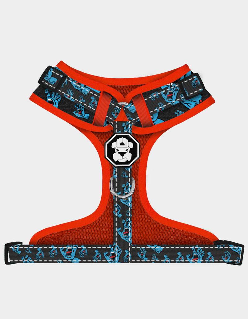 FRESH PAWZ x Santa Cruz Adjustable Mesh Dog Harness image number 1