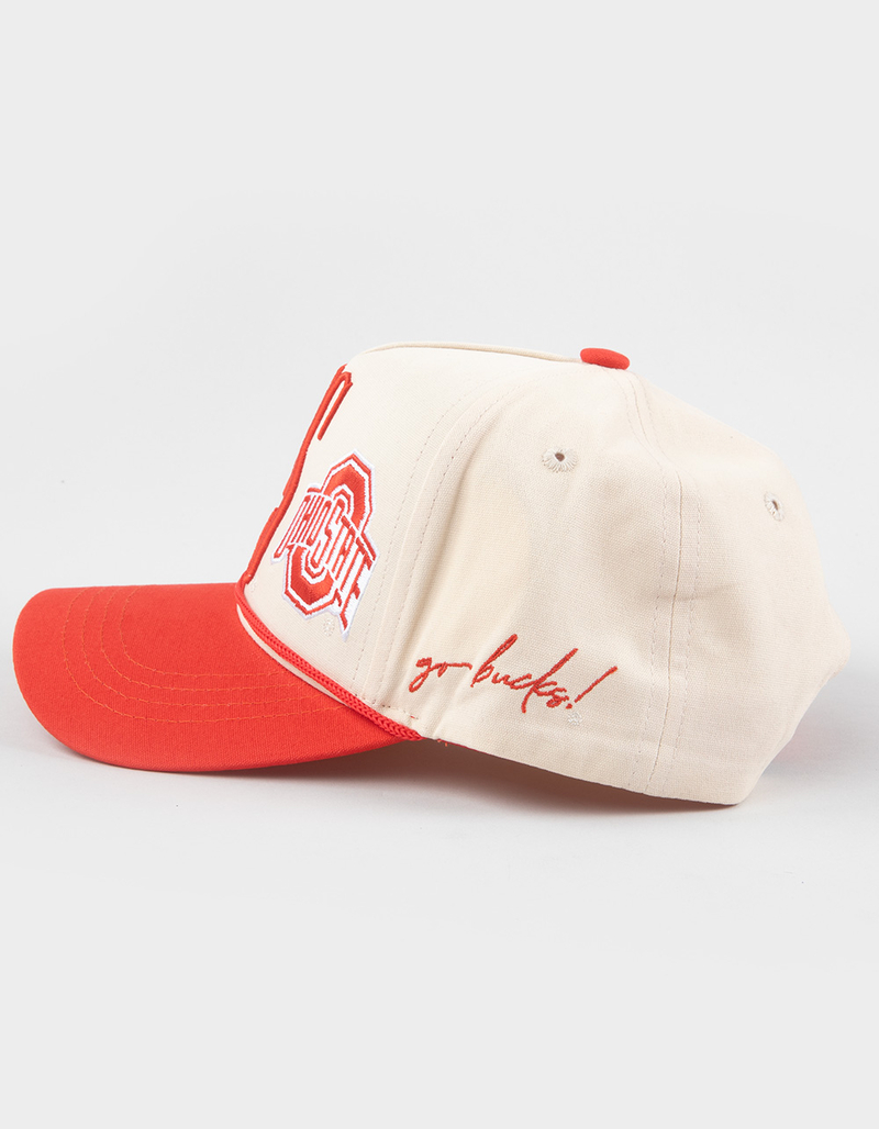 GAMEDAY SOCIAL Ohio State Snapback Hat image number 3