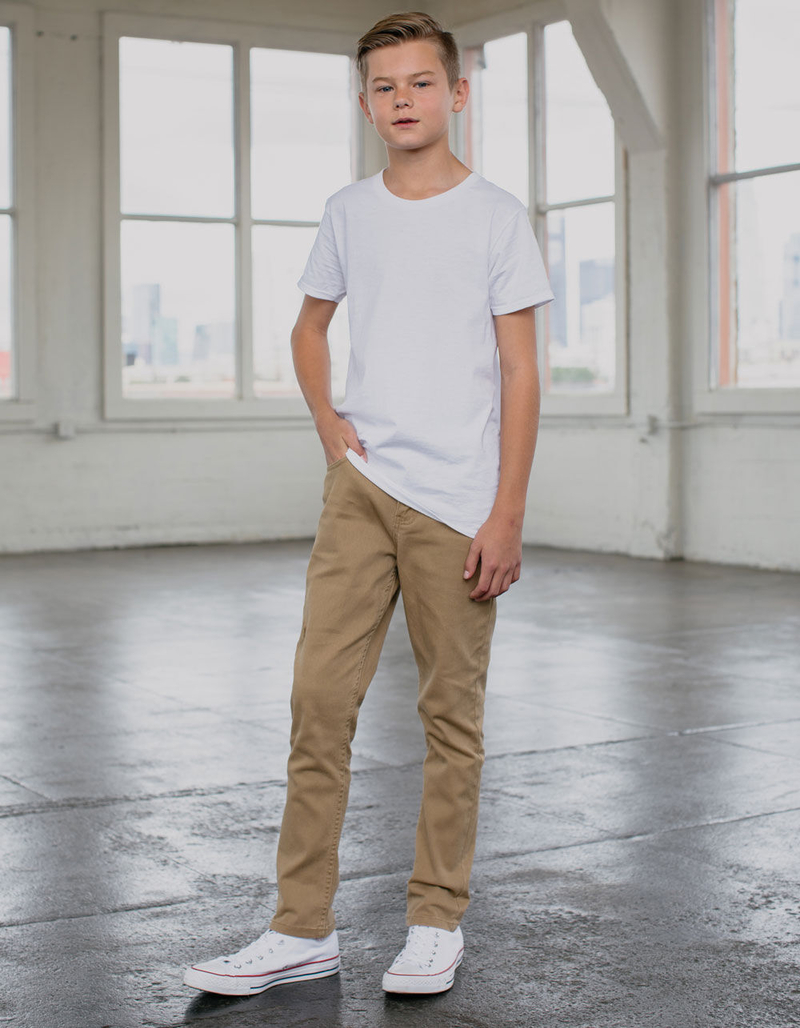 RSQ Tokyo Boys Super Skinny Stretch Twill Pants image number 0