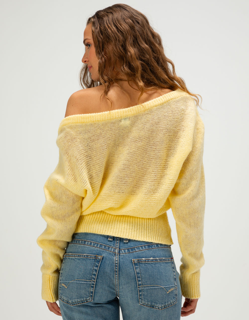 BDG Urban Outfitters Womens Off The Shoulder Sweater image number 3