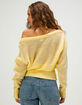 BDG Urban Outfitters Womens Off The Shoulder Sweater image number 4