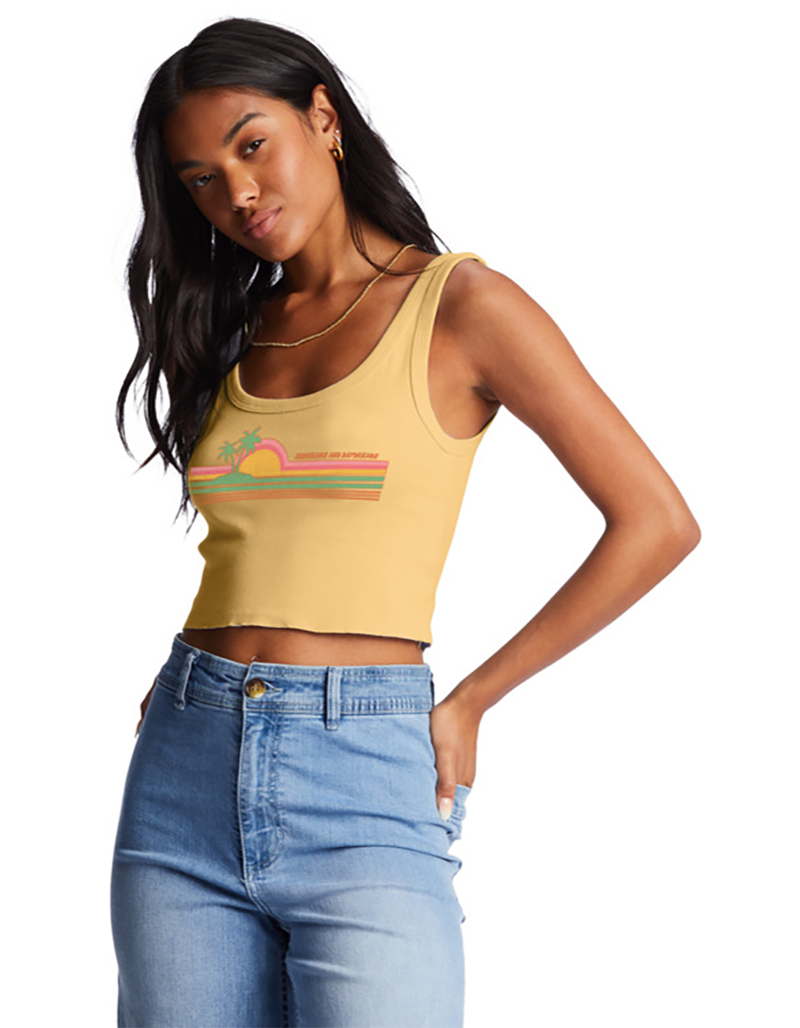 BILLABONG Sunbeams Womens Cropped Tank Top image number 0