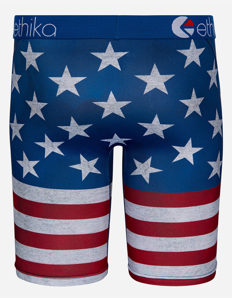 ETHIKA Stars & Stripes Staple Boys Boxer Briefs image number 2