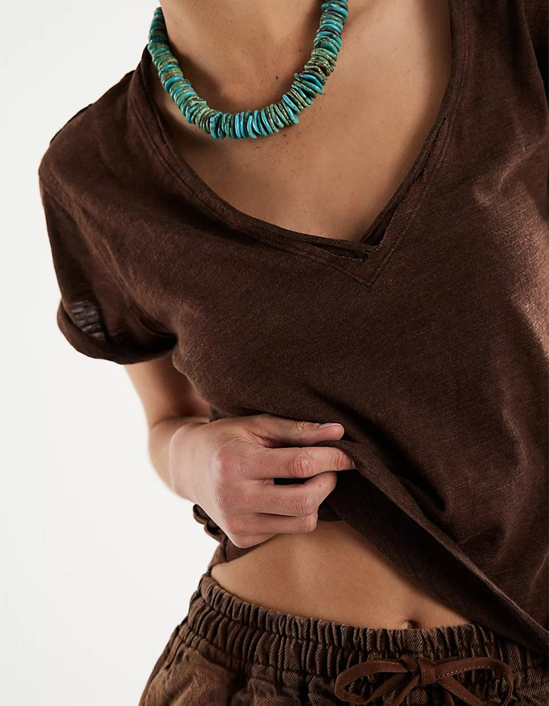 FREE PEOPLE Take 2 Womens Tee image number 1