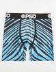 PSD Neon Zebra Mens Boxer Briefs image number 1