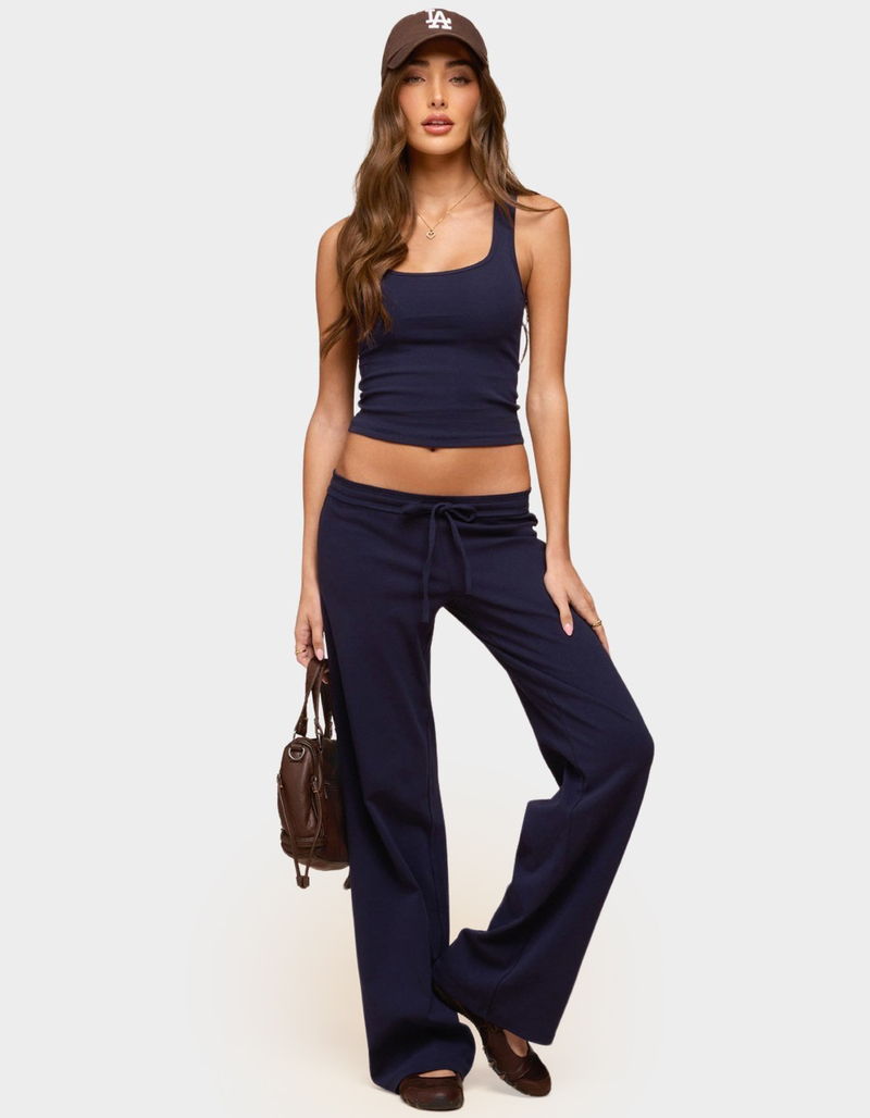 EDIKTED Claudia Straight Leg Pants image number 4
