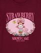 STRAWBERRY SHORTCAKE Berry Sweet Border Unisex Kids Tee image number 2