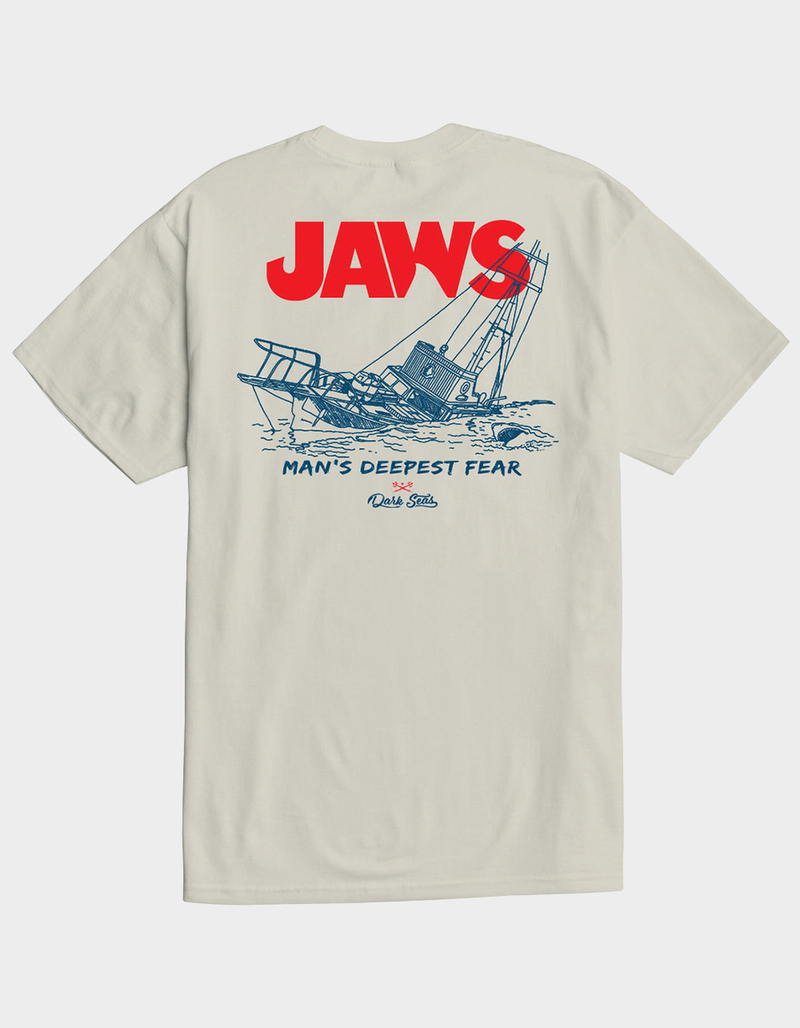 DARK SEAS x Jaws Deepest Fear Mens Tee image number 0