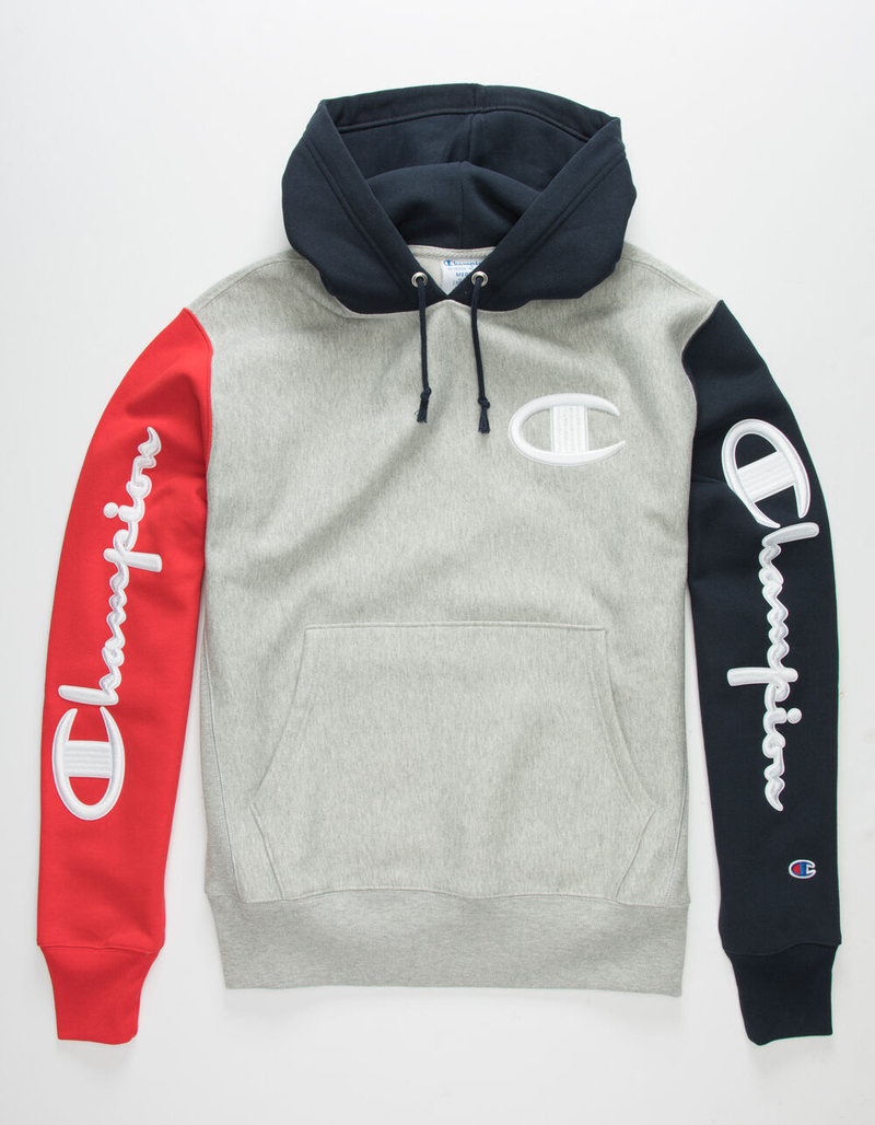 CHAMPION Colorblock Mens Hoodie image number 0
