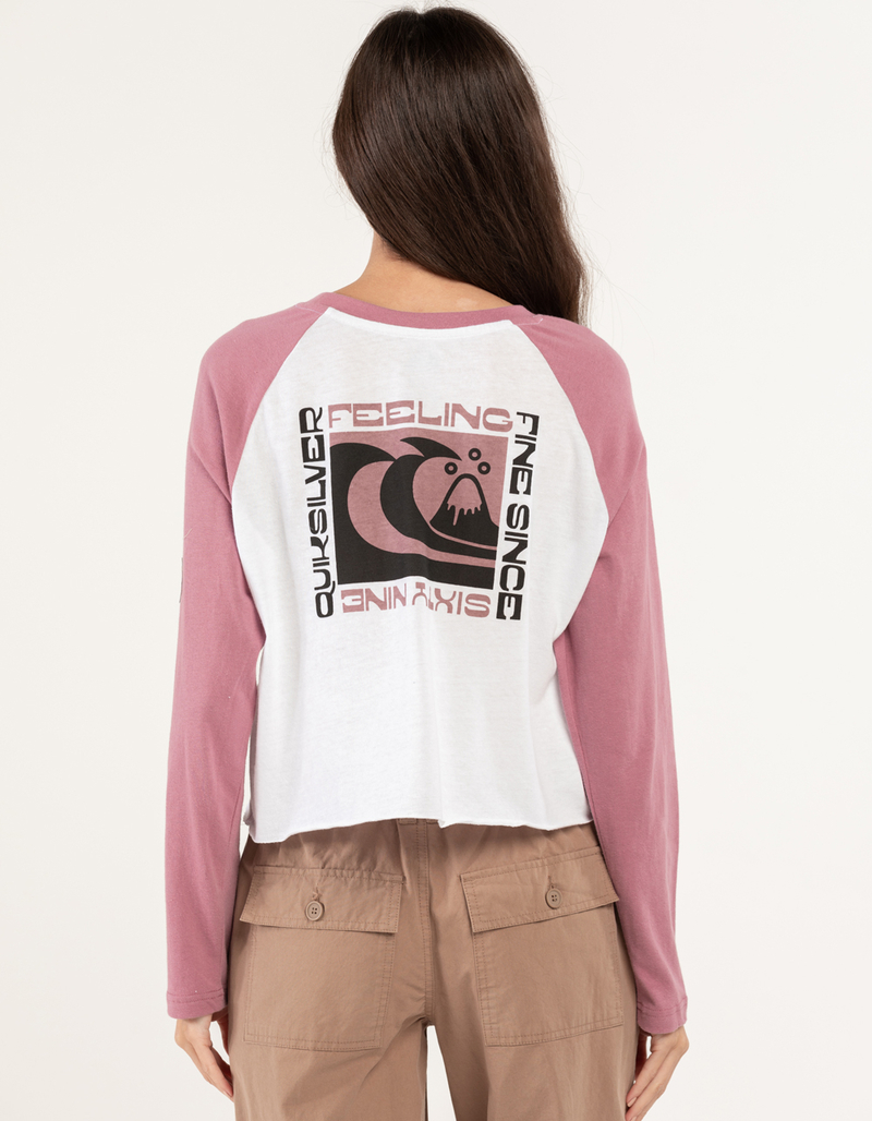 QUIKSILVER Raglan Womens Crop Tee image number 0