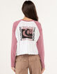QUIKSILVER Raglan Womens Crop Tee image number 1