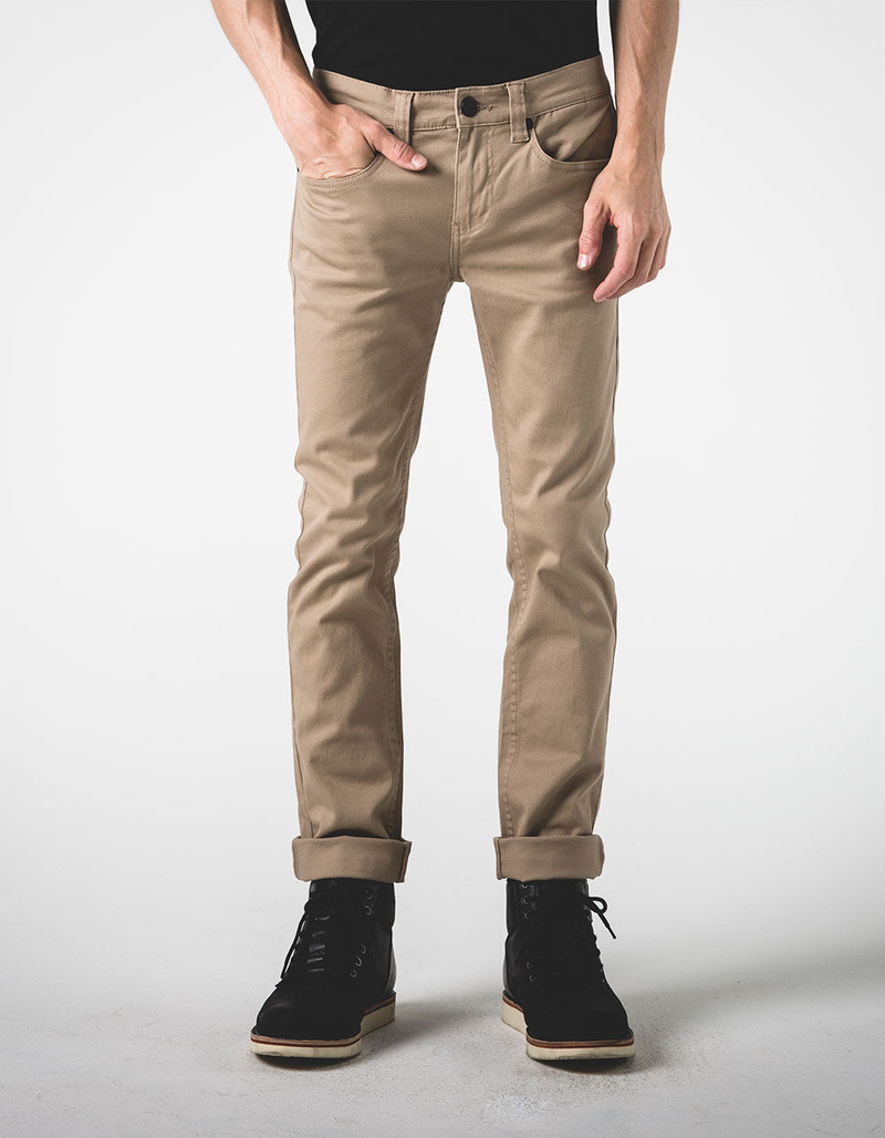 RSQ London Mens Skinny Stretch Pants image number 1