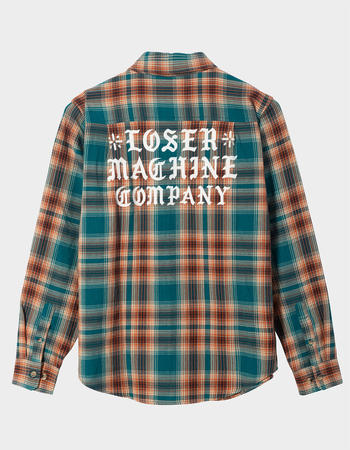 LOSER MACHINE Westport Mens Printed Flannel Primary Image