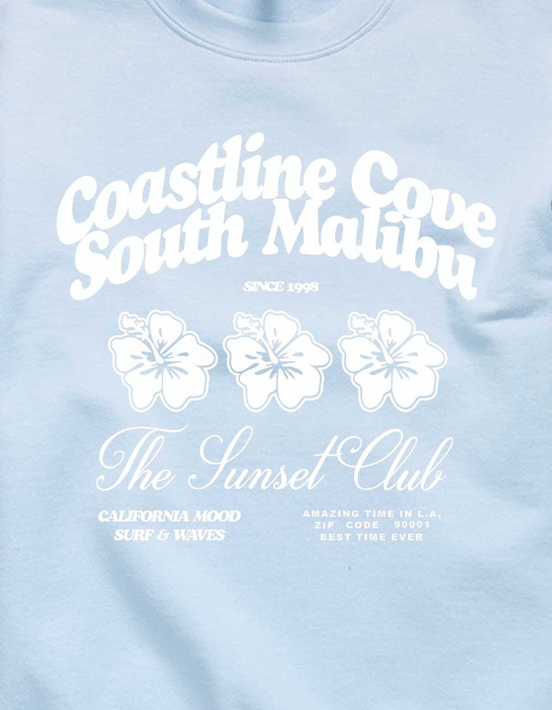 MALIBU Coastline Cove Unisex Crewneck Sweatshirt image number 1
