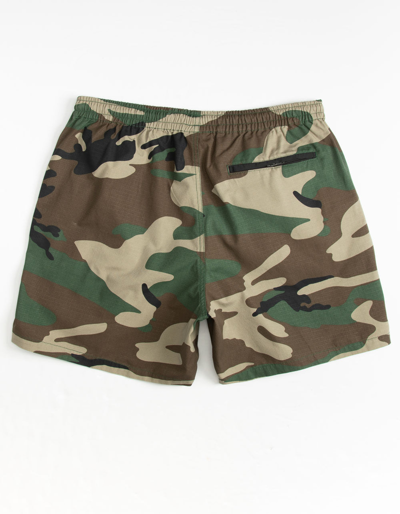 OBEY Easy Relaxed Mens Camo Shorts image number 2