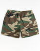OBEY Easy Relaxed Mens Camo Shorts image number 3