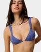 RIP CURL Dreams Broderie Sliding Triangle Bikini Top image number 3