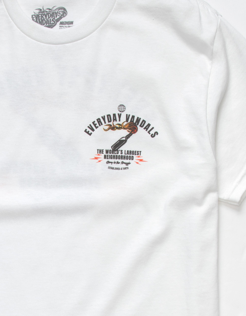 EVERYDAY VANDALS Neighborhood Mens Tee image number 3