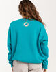 NFL Miami Dolphins Embroidered Womens Crewneck Sweatshirt image number 2