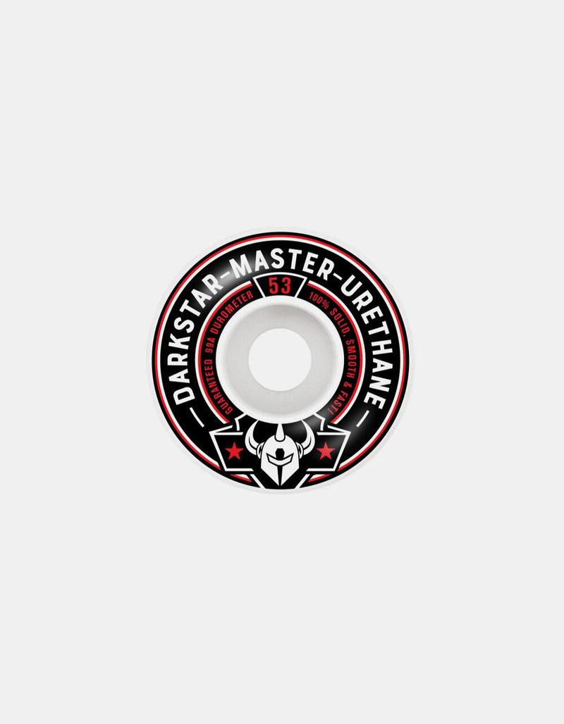 DARKSTAR Responder Red 53MM Skateboard Wheels image number 0