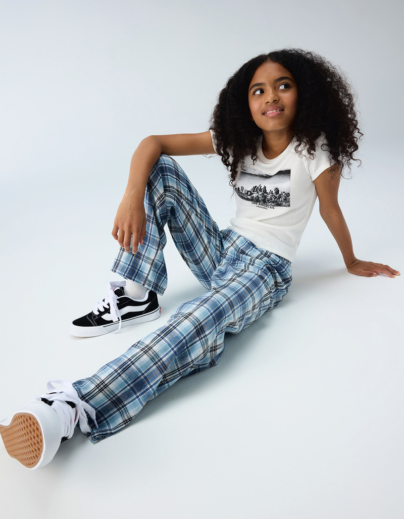 FULL TILT Girls Plaid Flannel Pants image number 3